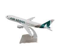 POSMRWK Miniatura del avión Adornos Decorativos For Aviones De Metal A Escala 1/400 Modelo Fundido A Presión De 16 Cm For El Avión Korean Air Seoul 320 Modelo en Miniatura