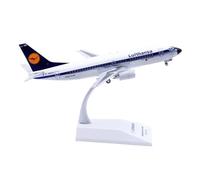 POSMRWK Miniatura del avión Adornos Estáticos Coleccionables para El Modelo Avión En Escala 1:200 De Fundición Presión Boeing B737-300 Lufthansa,Modelo D-ABXD Modelo en Miniatura