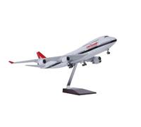 POSMRWK Miniatura del avión Avión de Juguete B747 Swissair de 47 cm, Escala 1:150, con Ruedas y Luces LED. Modelo de avión de colección.(Nolight)