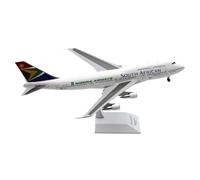 POSMRWK Miniatura del avión Avión de Juguete Coleccionable de aleación 1:200 Boeing B747-300 de South African Airways, Modelo de avión Fundido a presión, decoración ZS-SAU Modelo en Miniatura