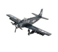POSMRWK Miniatura del avión Escala 1/72 para Modelo De Caza HA2918 AD-3, Modelo Coleccionable Militar De Metal De Aleación De VMA-121 Modelo en Miniatura
