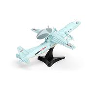 POSMRWK Miniatura del avión Kit de Modelo de avión de Juguete a Escala 1/240, fácil de Montar, avión de Transporte táctico soviético An-12, Diorama, Regalo.(WhiteKJ-500 AEW)