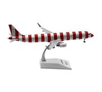 POSMRWK Miniatura del avión Modelo Coleccionable A Escala 1:200 del Avión De Metal Fundido A Presión Condor Aviation Red A321, Modelo D-ATCG con Soporte Modelo en Miniatura