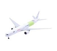 POSMRWK Miniatura del avión Modelo Coleccionable a Escala 1:200 del Modelo de avión a reacción Boeing 777-300ER(SF) de Kalitta Air, Adorno estático con Soporte Modelo en Miniatura