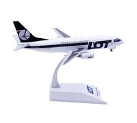POSMRWK Miniatura del avión Modelo Coleccionable A Escala 1:200 del Prototipo del Avión Polaco Star Alliance Boeing B737-500, Modelo SP-LKC Modelo en Miniatura