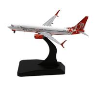 POSMRWK Miniatura del avión Modelo Coleccionable De Aleación A Escala 1:400 del Avión A Reacción Boeing B737-800 De SkyUp Aviation, Modelo UR-SQG con Soporte Modelo en Miniatura