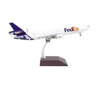 POSMRWK Miniatura del avión Modelo Coleccionable De Aleación De Avión De Carga Fundido A Presión FedEx Mcdonnell Douglas MD-11F N584FE A Escala 1/200 Modelo en Miniatura