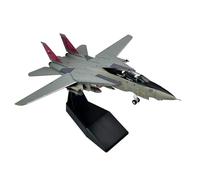 POSMRWK Miniatura del avión Modelo Coleccionable Escala 1/100 del Caza Bombardero Militar Grumman F-14 F14 Tomcat,Modelo De Avión De Metal Fundido A Presión Modelo en Miniatura(F14 PT Bombcat)