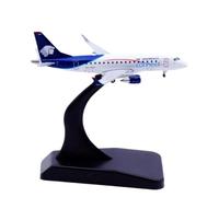 POSMRWK Miniatura del avión Modelo de avión de colección de aleación 1:400 Aeroméxico Embraer ERJ-170LR Modelo de avión de Metal Fundido a presión XA-GAQ Modelo en Miniatura