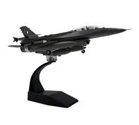 POSMRWK Miniatura del avión Modelo de avión de fundición a presión Retro F16 a Escala 1:72 Que se Puede Colocar en el Estante del Mueble de TV. Modelo de Caza.
