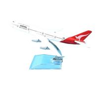 POSMRWK Miniatura del avión Modelo De Avión De Metal Fundido A Presión A Escala 1:400 para Avión Boeing 747 De Qantas, Modelo De Avión De Juguete Prefabricado Modelo en Miniatura