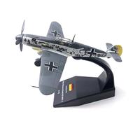 POSMRWK Miniatura del avión Modelo De Avión De Metal Fundido Presión 1/72 para Avión De Combate Alemán BF109F-4 Modelo Coleccionable De Avión Militar Thunder Modelo en Miniatura(BF109F-4)