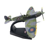 POSMRWK Miniatura del avión Modelo De Avión De Metal Fundido Presión 1/72 para Avión De Combate Alemán BF109F-4 Modelo Coleccionable De Avión Militar Thunder Modelo en Miniatura(Spitfire)