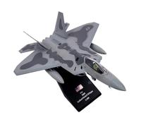 POSMRWK Miniatura del avión Modelo De Caza De Aleación A Escala 1/100 para F22, Modelo De Raptor De La Fuerza Aérea, Juguete En Miniatura, Avión Coleccionable Modelo en Miniatura
