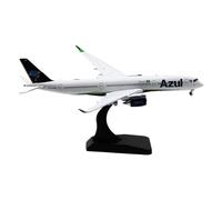 POSMRWK Miniatura del avión Modelo De Colección A Escala 1:400 De Aleación For El Modelo De Avión A Reacción Azul Air A350-900XWB PR-AOW con Soporte Modelo en Miniatura