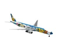 POSMRWK Miniatura del avión Modelo Prefabricado A Escala 1:200 del Avión De Reacción De Metal Fundido A Presión Ana Boeing B777-300 Modelo JA754A Modelo en Miniatura