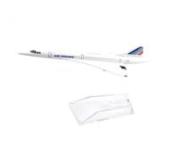 POSMRWK Miniatura del avión para Air France Boeing 777 Modelo De Avión Escala 1/400 Modelo De Avión De Metal Fundido A Presión Juguete De Avión para Niños Modelo en Miniatura(French Concorde)