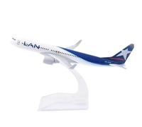POSMRWK Miniatura del avión para Chile Tam Modelo De Avión Boeing 777 Brasil Modelo De Avión De Metal Fundido A Presión 1:400 Avión De Juguete Modelo en Miniatura(Chile LAN B737)