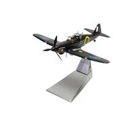 POSMRWK Miniatura del avión para El Bolton Británico Paul Defiant MK.I, Modelo De Caza Nocturno, Escala 1/72, Modelo De Avión De Colección Terminado De Aleación Modelo en Miniatura