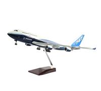 POSMRWK Modelo de avión de pasajeros 47cm 747 Civil Aviation Aircraft Model 1/150 Scale Die Cast Metal Model Is Suitable For Model Collection Decoration Modelo en Miniatura(Withlight)