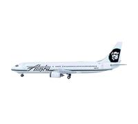 POSMRWK Modelo de avión de pasajeros Modelo de avión de aleación a Escala 1/500 Alaska Airlines B737-900, Modelo de avión de Metal Fundido a presión, colección terminada. Modelo en Miniatura