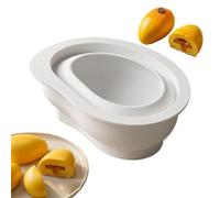 Possert Mold - Silicona Mango Form Baking Accessory for Creative Treat Making | Food Craft Material with Detailed Shape Structure, Kitchen Tool for Cakes Chocolate Jelly Pastries, 12,86 x 9,48 cm