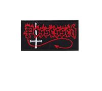 Possessed Death Metal Band parche patch bordado con logotipo para planchar de hierro en apliques
