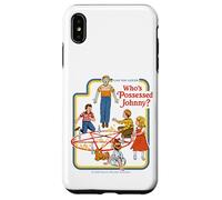 Possessed Johnny Sarcastic Retro Vintage Funny Adult Humor Carcasa para iPhone XS Max
