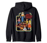 Possessed Johnny Sarcastic Retro Vintage Funny Adult Humor Sudadera con Capucha