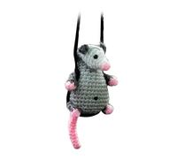 Possum-adorno colgante para coche, accesorio de espejo de zarigüeya que grita, decoración Interior retrovisor (B)