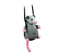Possum Car Charm, Cute Opossum Car Hanging Ornament Decoration (B)