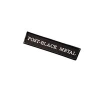 Post-Black Metal, Black Metal, Austere, Gris, Happy Days, Caladan Brood, Invocación, Lantlos, Bosques de Desolación, Germen Bordado Hierro en Apliques Accesorio De Recuerdo