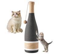 Post de rascado del Gato, Post de rascar - Tall Cat Post Scratcher con Bola interactiva | Diseño de Botellas de Vino de 60 cm, Juguete de Entretenimiento de Servicio Pesado para Jugar, Ejercicio