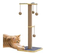Post De Rasguño De Gato Alto: Postes De Rasguños Altos para Gatos Interiores, Muebles Protector Árbol Suministra Juguetes Interactivos para Estimular Puerta De La Pared Sofá De La Alfombra Trepado