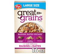 Post Great Grains Raisins Dates & Pecans Whole Grain Cereal 16 oz. Box