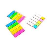 Post It 1-3-15 unidades de notas adhesivas bonitas for oficina y escuela, bloc de notas arcoíris, bloc de índice, cuaderno de bocetos, agenda.(3 pcs Mixed Color)