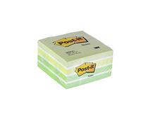 Post-it Notas adhesivas en cubo 2028-G 76 x 76 mm Colores Amarillo/Verde/Azul/Fucsia