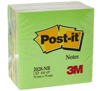 Post-it 3M bloc notas verde neón 76 x 76 mm