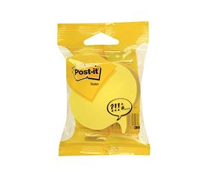Post-It 534462 Notas adhesivas en cubo, Color Amarillo/Naranja/Gris, 70 x 70 mm