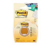 Post-it 652H 25.4mm x 17.7m Cover Up and Label Tape (6 Lines, 1 Roll) Standard