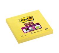 Post-it 654-S - Pack de 12 blocs de notas adhesivas, 76 x 76 mm, color amarillo