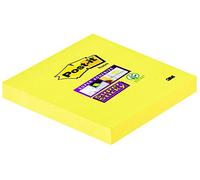 Post-it 654-S Super Sticky Not, Kanaria Yellow, 90 hojas, 76 x 76 mm