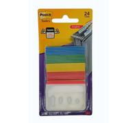 Post-it index rigido 51x38mm rojo azul verde amarillo - 4 sin dispensador std 4x6