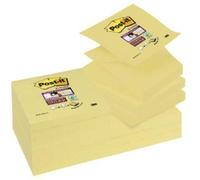 Post-it blocs z-notas 100 hojas canary yellow 76x76 -pack 12-