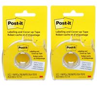 Post-it: extra ble cinta de Cover-Up, Non-refillable, 1 "x 700" Roll : Vendido como 2 Packs de 1 / Total de 2 Cada