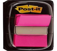 Post-it Index 680-21 marcadores, 25,4x43,1mm, 1x50. Color rosa brillante. 1 disp