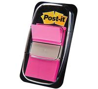 Post-it Banderitas separadoras 680-21 25,4 x 43,1 mm Rosa brillante Dispensador de 50