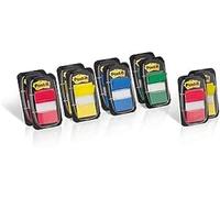 Post-it Index Marc. medianos, colores surtidos, 5 paquetes dobles + 1 GRATIS