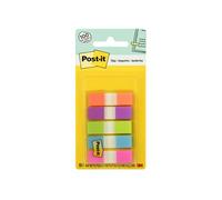 Post-it Index Marcadores de 1/2 pulgada Ref.683-5CB en Colores azul, amarillo, rosa, violeta y verde brillantes