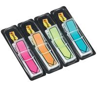 Post-It Index Marcadores Flecha, Azul, Naranja, Rosa y Verde, 11.9 mm x 43.2 mm,